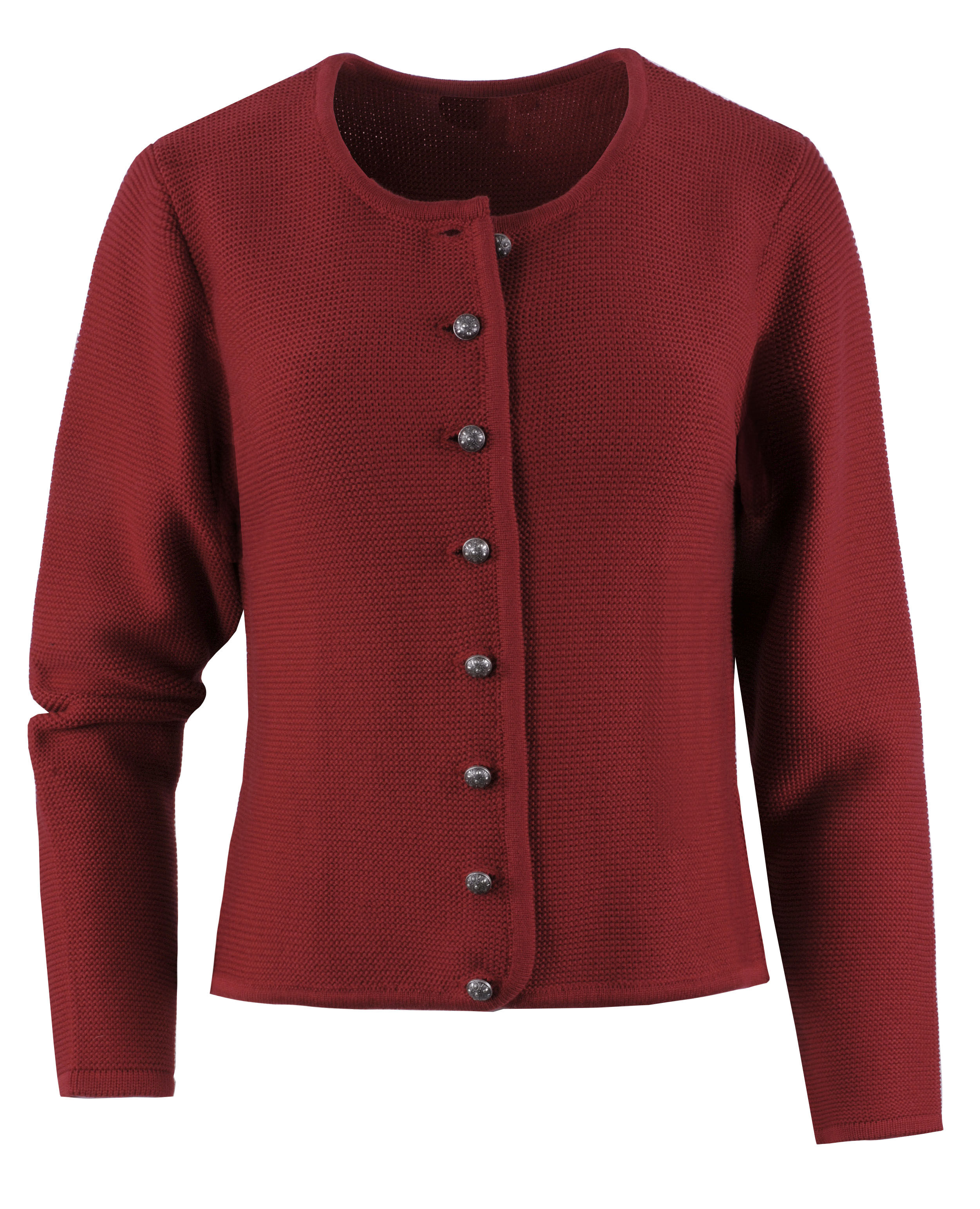 Trachtenstrickjacke Damen - kurze Dirndljacke Links-Links Schwarz Trachtenstrickjacke Damen - kurze Dirndljacke Links-Links Schwarz