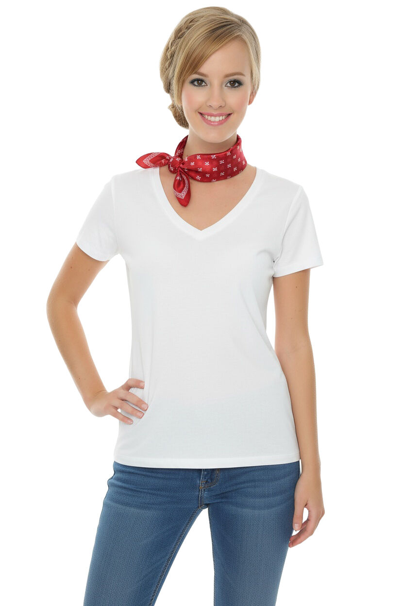 Halstuch klein 53x53 Nickituch im Fleur de Lille-Dessin 100% Seide