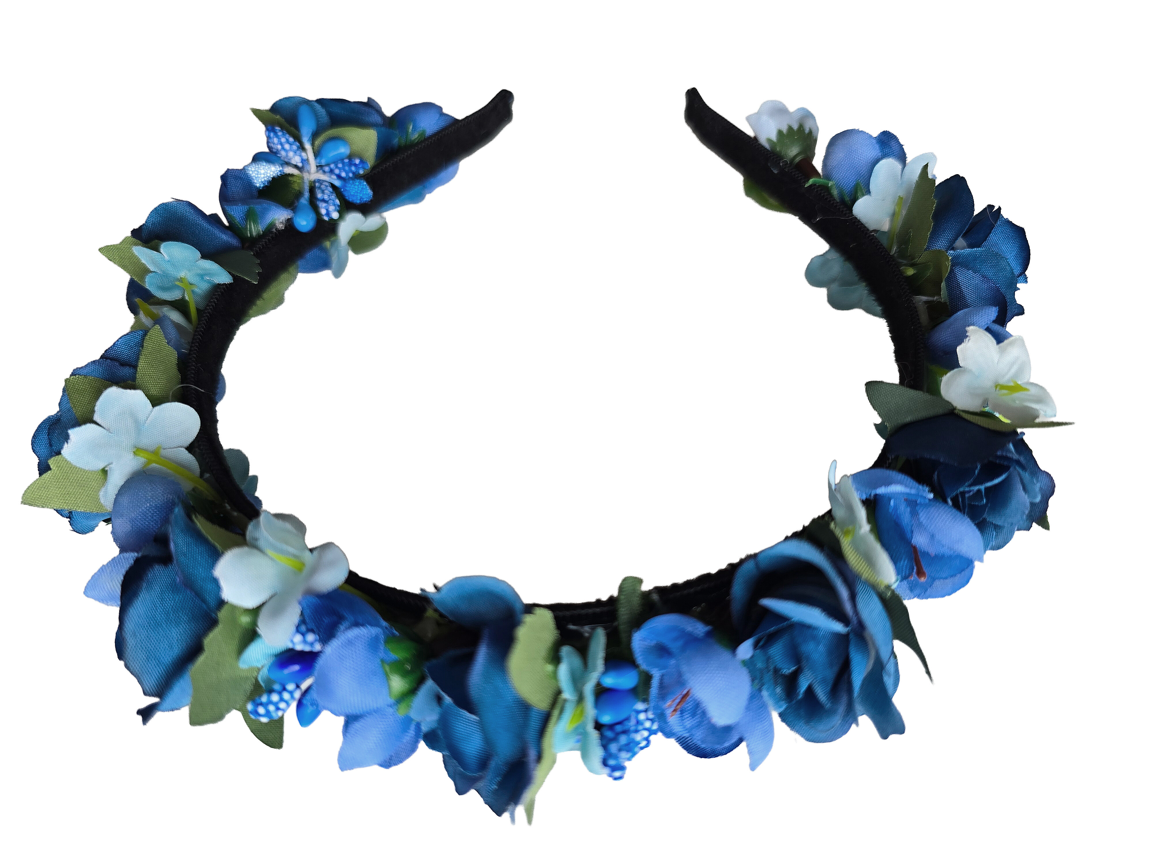 Haarreif Blumenreif Tina schmal
