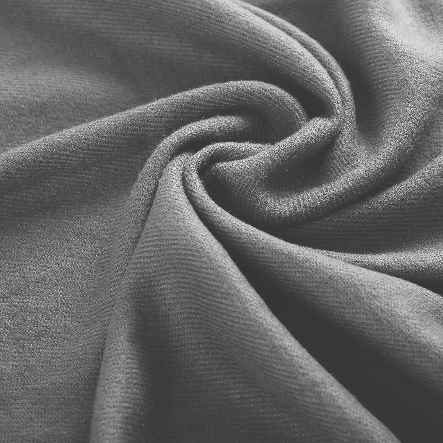 Pashmina Stola Kaschmir Umhang Cashmere Schal Damen Grau Mittelgrau