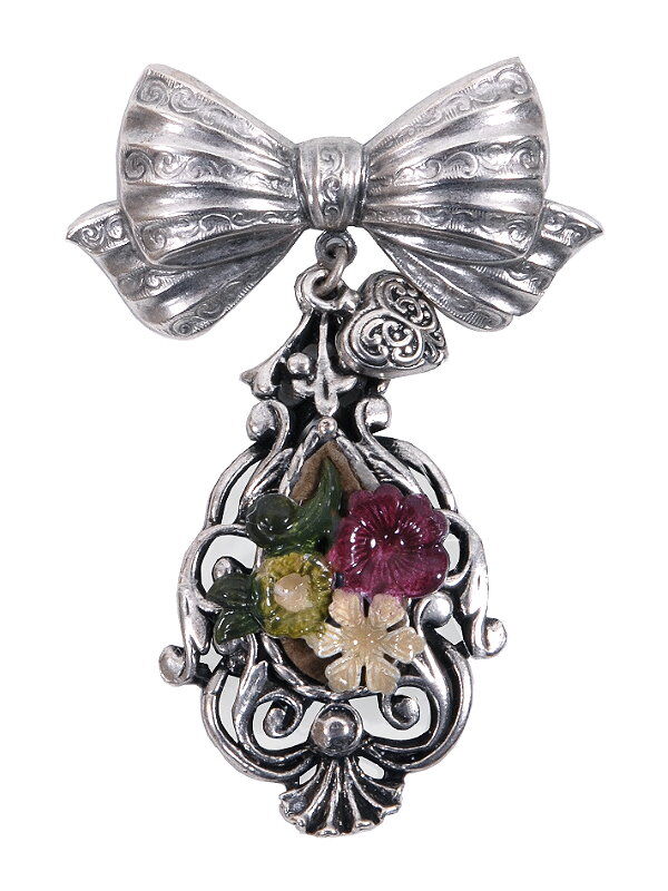 Trachtenbrosche-Medaillon-Schleife-2974-95-front Trachtenbrosche-Medaillon-Schleife-2974-95-front