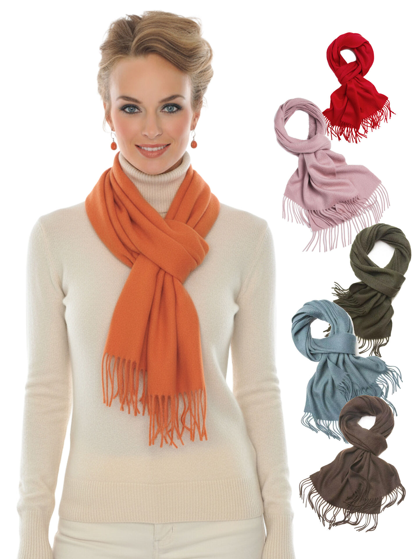 Schal Kaschmirschal Winterschal Cashmere Damen