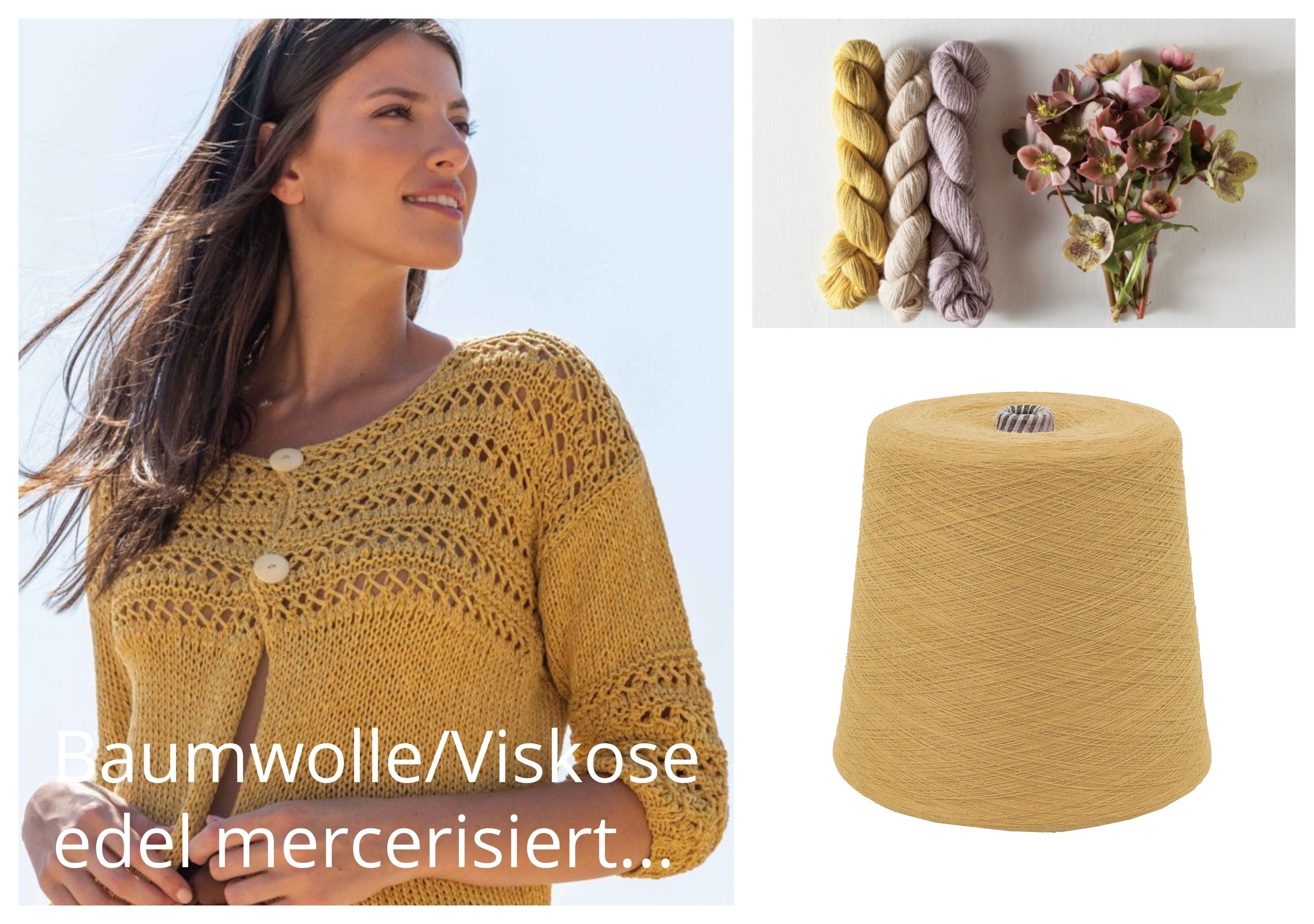 WOLLE zum STRICKEN BAUMWOLLE/VISKOSE Mix 1 KG Konen/1000 Gramm Gelb Messing WOLLE zum STRICKEN BAUMWOLLE/VISKOSE Mix 1 KG Konen/1000 Gramm Gelb Messing