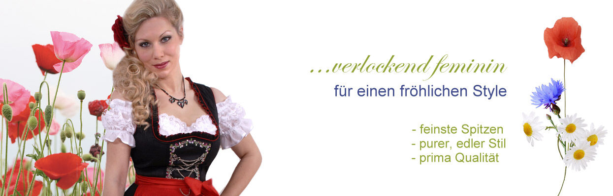 Trachtenblusen-Dirndlblusen-Damen-top