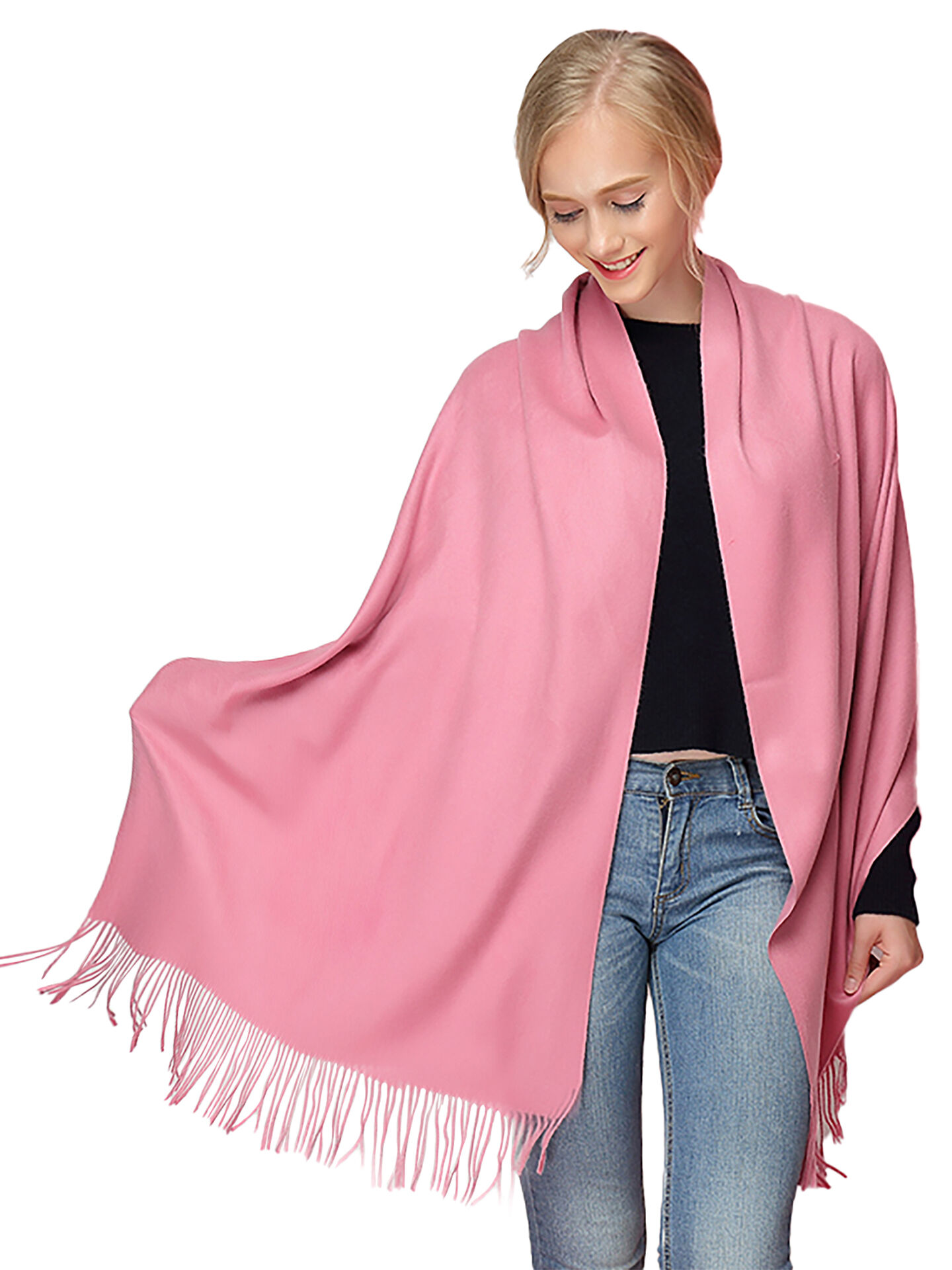 Pashmina Stola Umhang Schal Baumwolle Damen Pashmina Stola Umhang Schal Baumwolle Damen