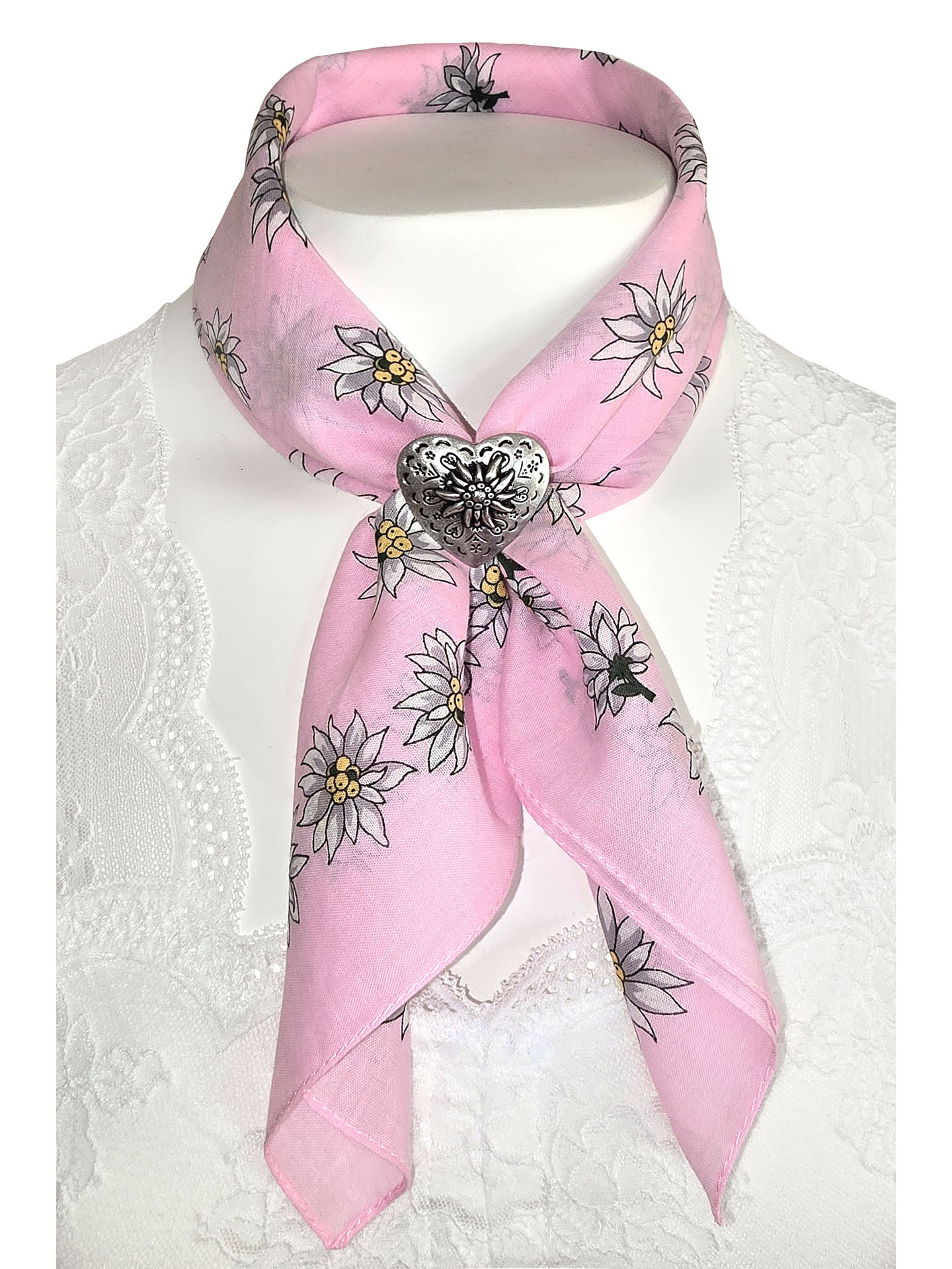 Tuchspange Tuchbrosche Tuchclip Edelweiß Tuchspange Tuchbrosche Tuchclip Edelweiß