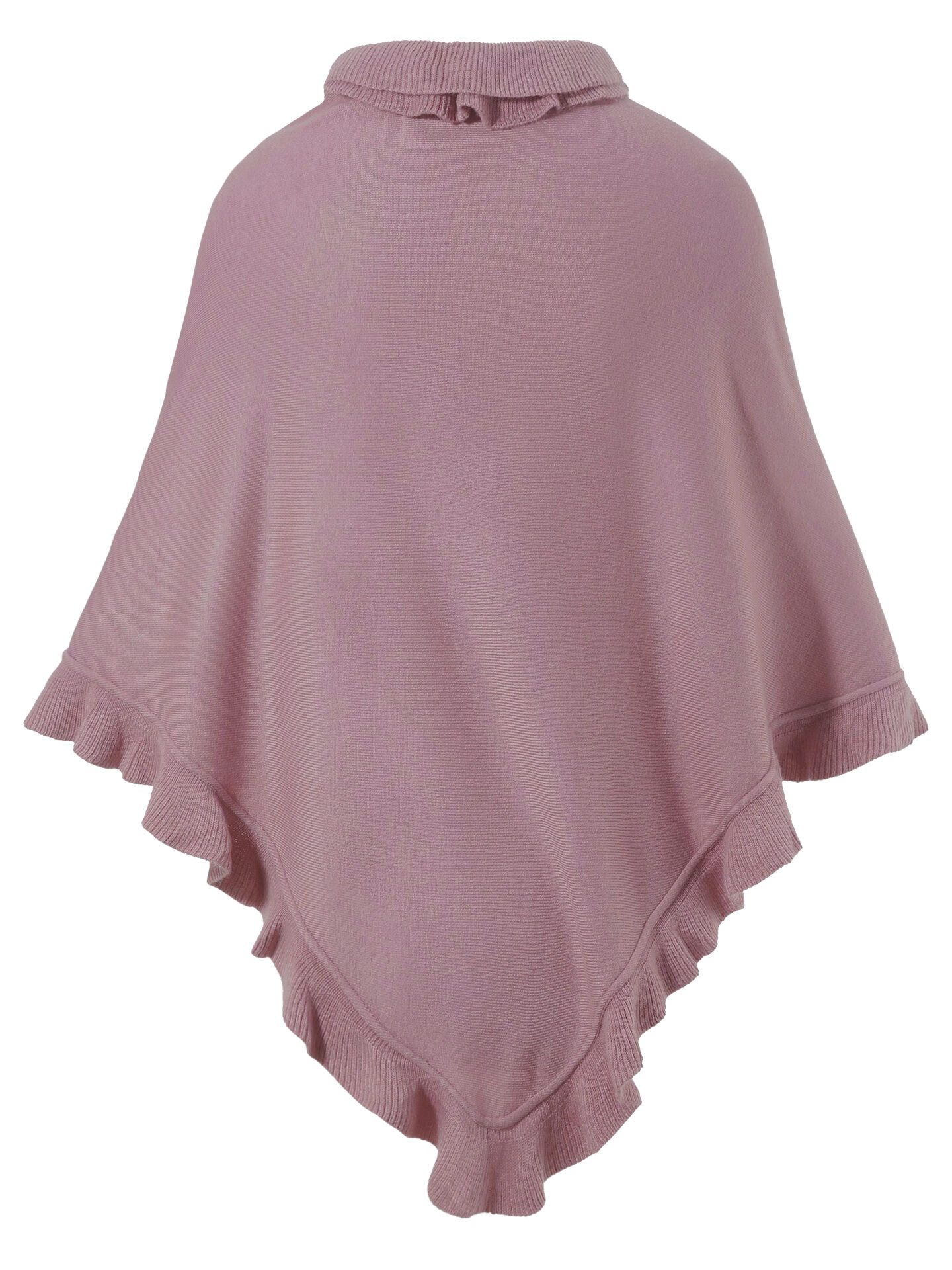 Trachtenponcho Umhang zum Dirndl Rosa