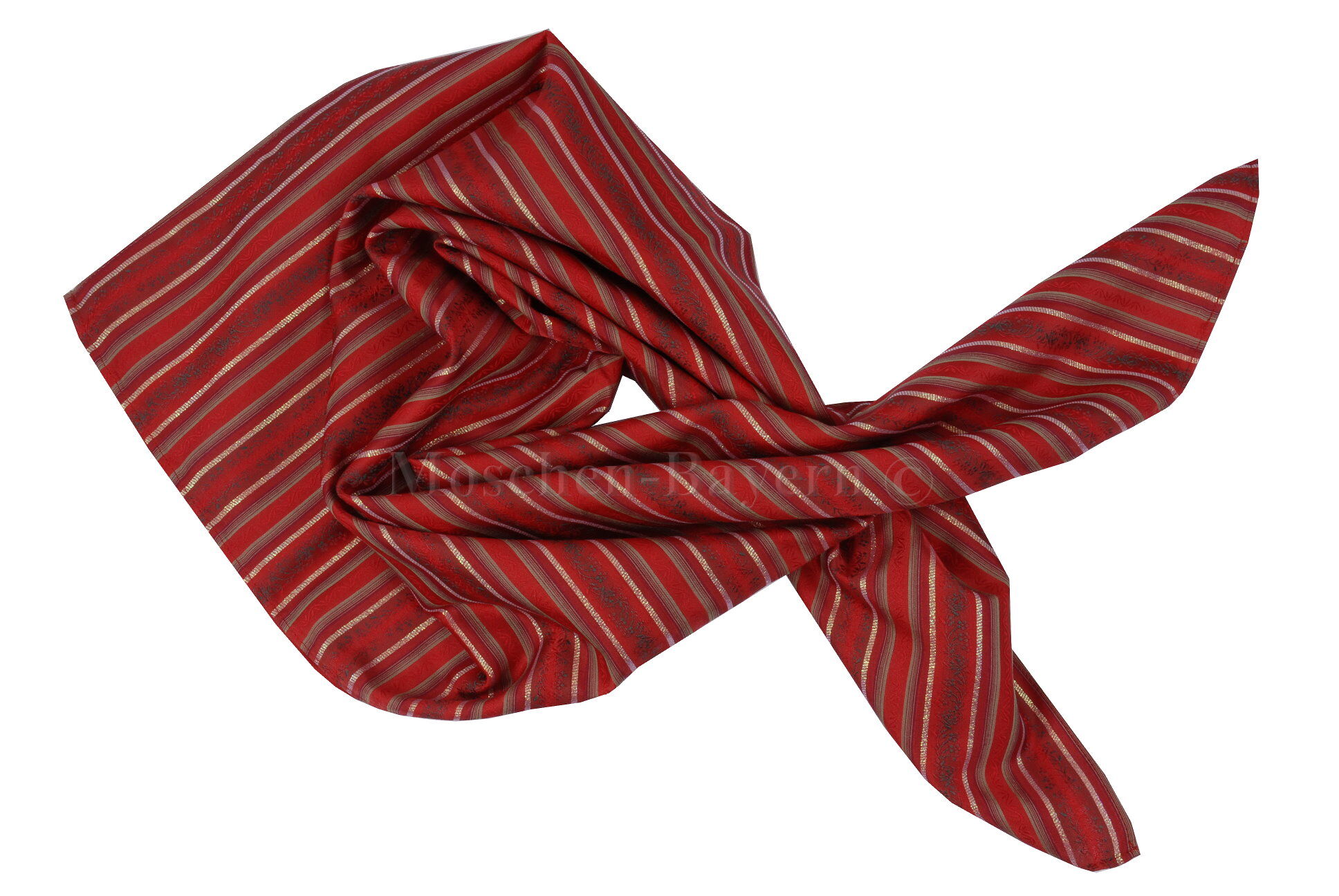 PREMIUM Trachtentuch Schultertuch 100% Seide Rot-Gold PREMIUM Trachtentuch Schultertuch 100% Seide Rot-Gold