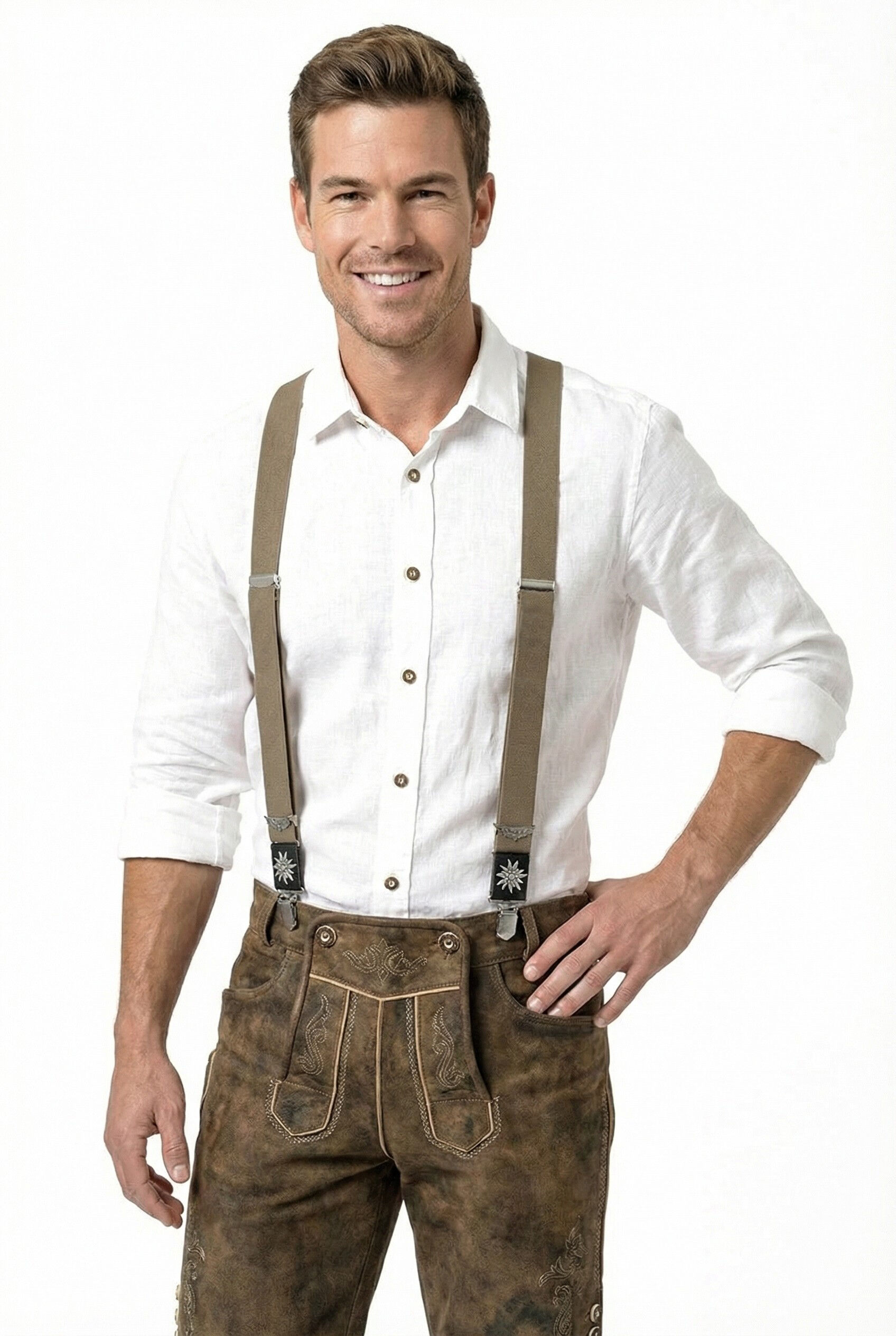 Hosenträger Edelweiß