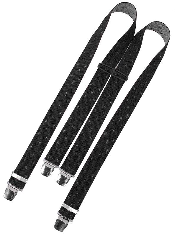 Hosenträger mit Raute Schwarz Hosenträger mit Raute Schwarz