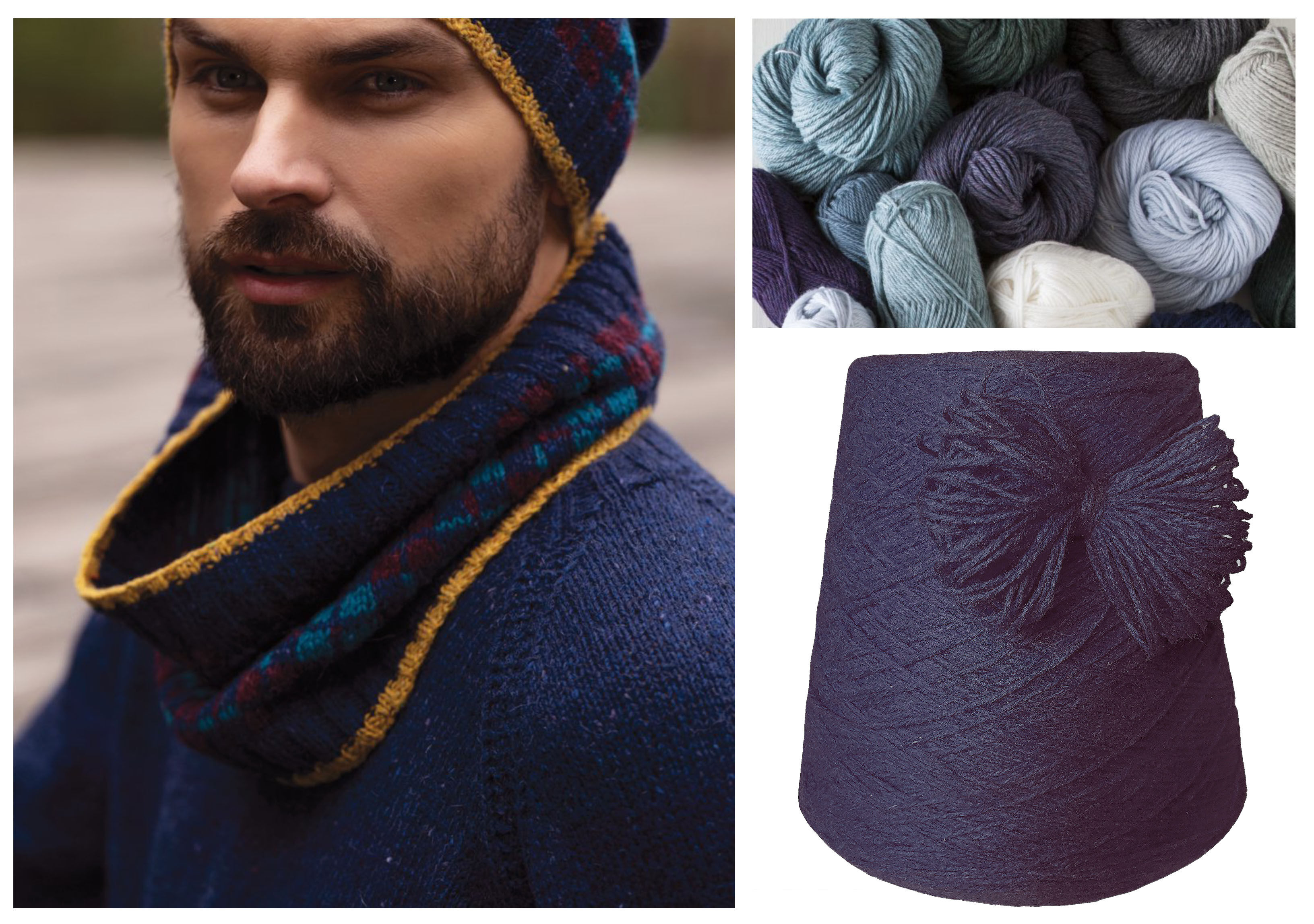 STRICKWOLLE - dicke SCHURWOLLE 1 KG Konen/1000 Gramm Blau Marine STRICKWOLLE - dicke SCHURWOLLE 1 KG Konen/1000 Gramm Blau Marine