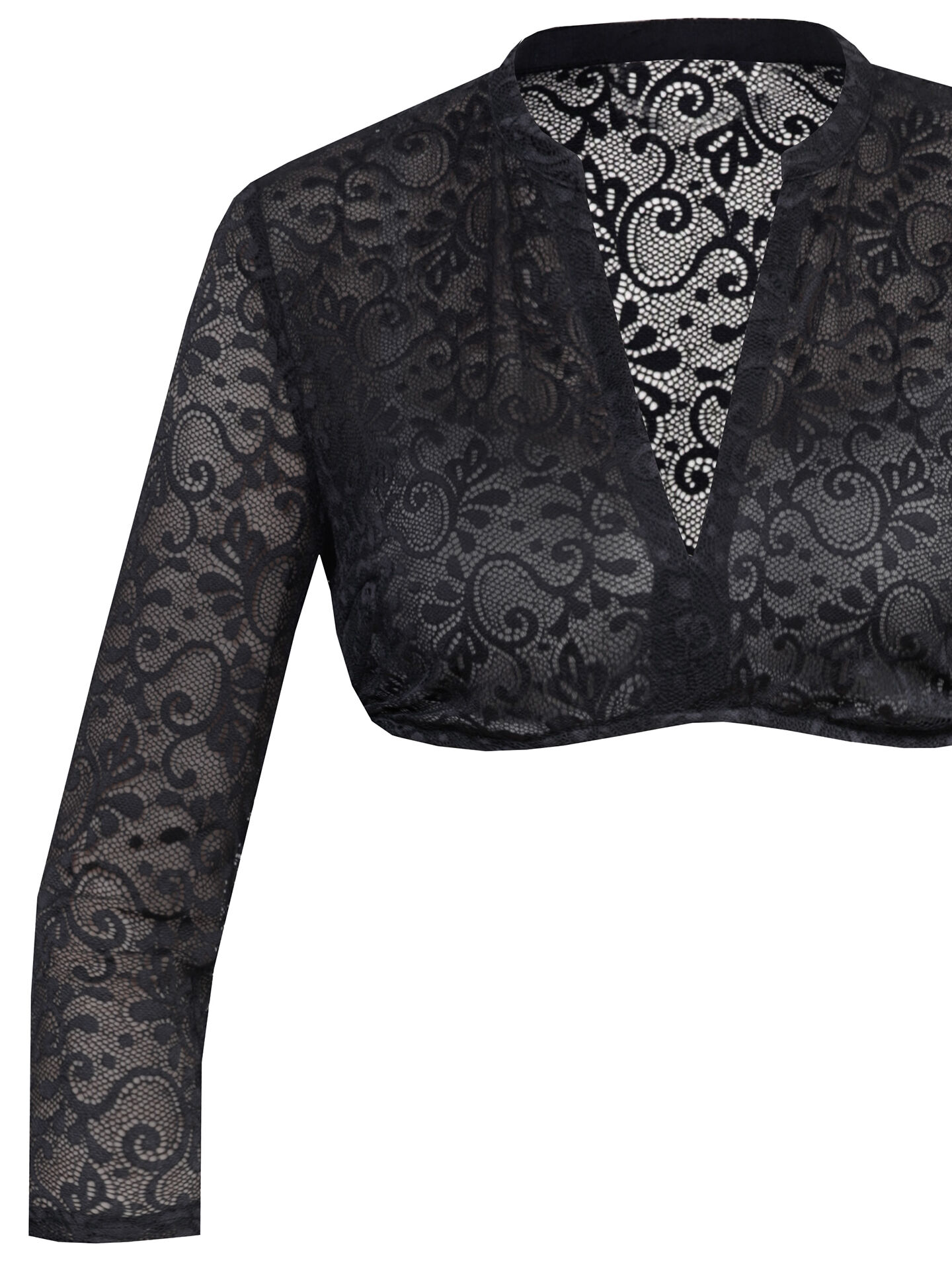 Elegente Dirndlbluse Damen Langarm Spitze Schwarz Elegente Dirndlbluse Damen Langarm Spitze Schwarz