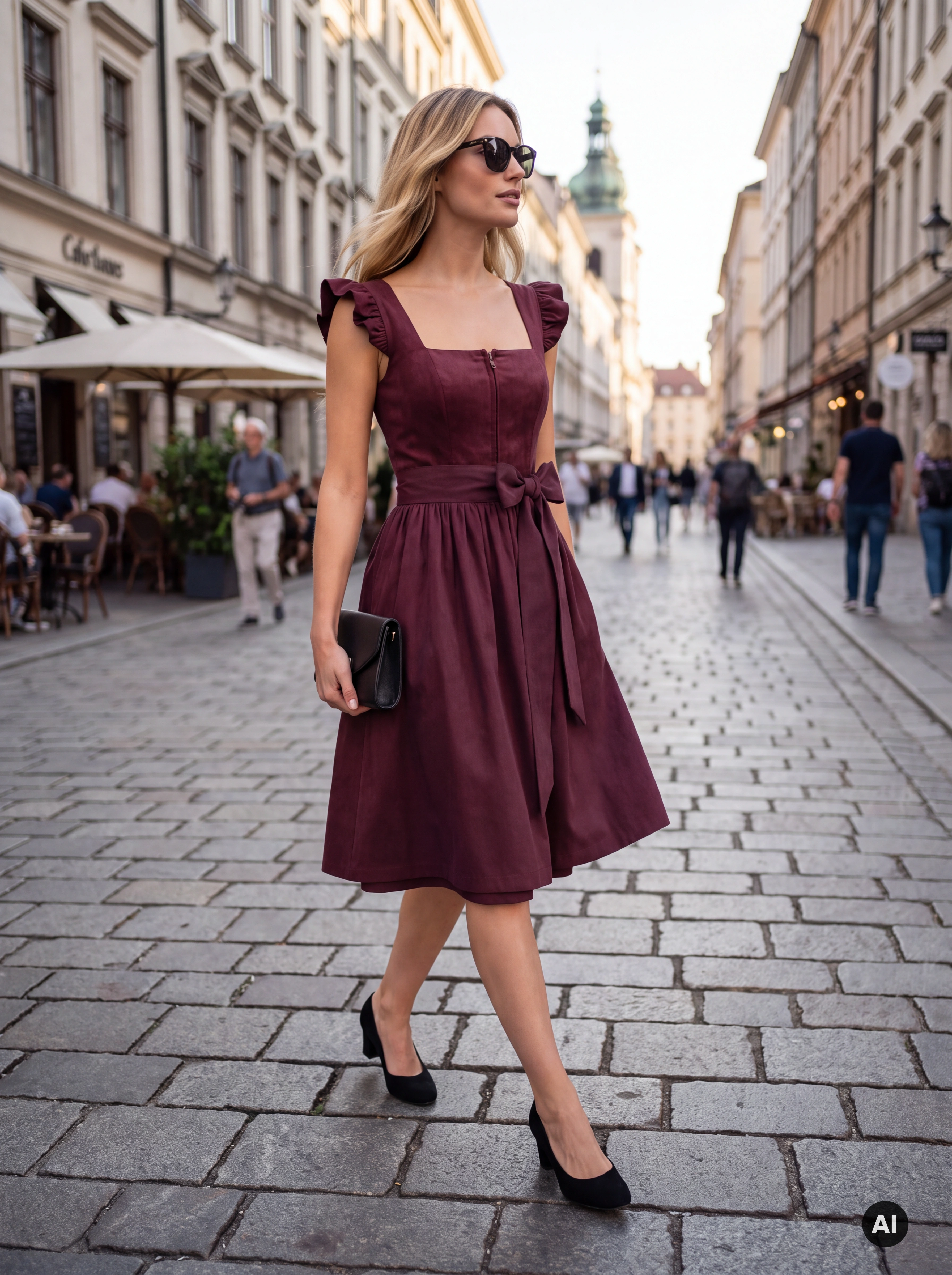 Midi Dirndl Vivien (60cm)