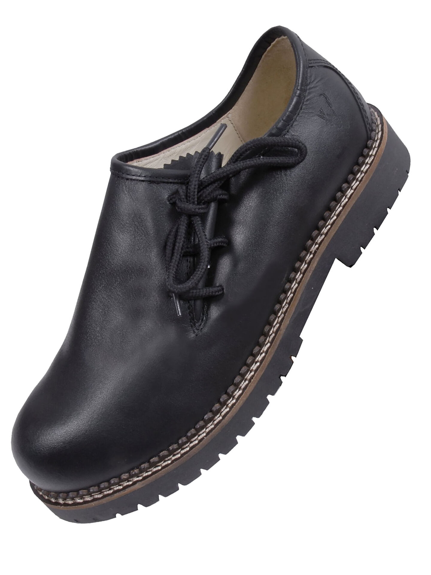 Trachtenschuhe-Haferlschuhe Herren Gustl Schwarz Trachtenschuhe-Haferlschuhe Herren Gustl Schwarz
