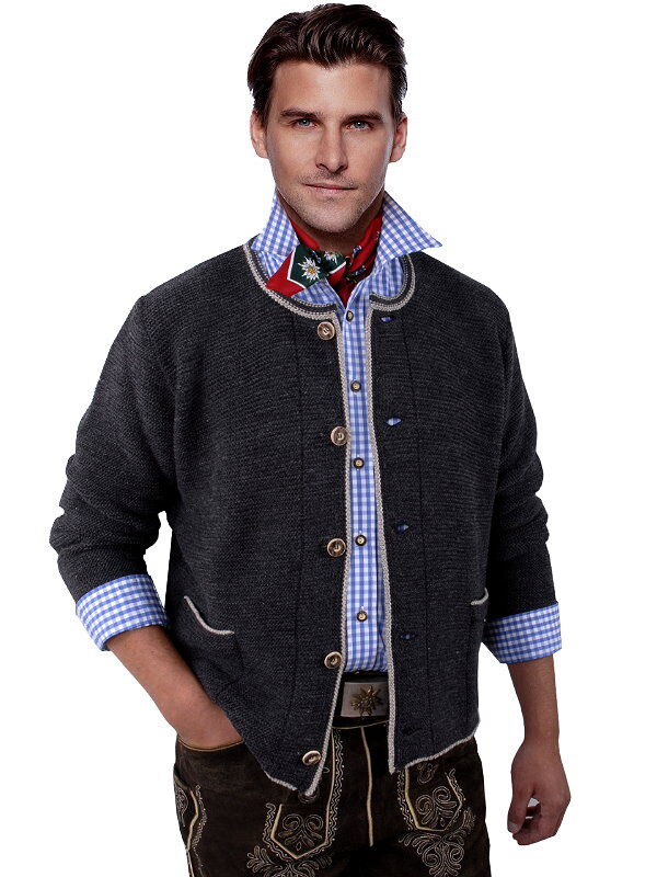 Trachtenstrickjacke-Trachtenjanker-herren--666540-anthrazit - front_(1) Trachtenstrickjacke-Trachtenjanker-herren--666540-anthrazit - front_(1)