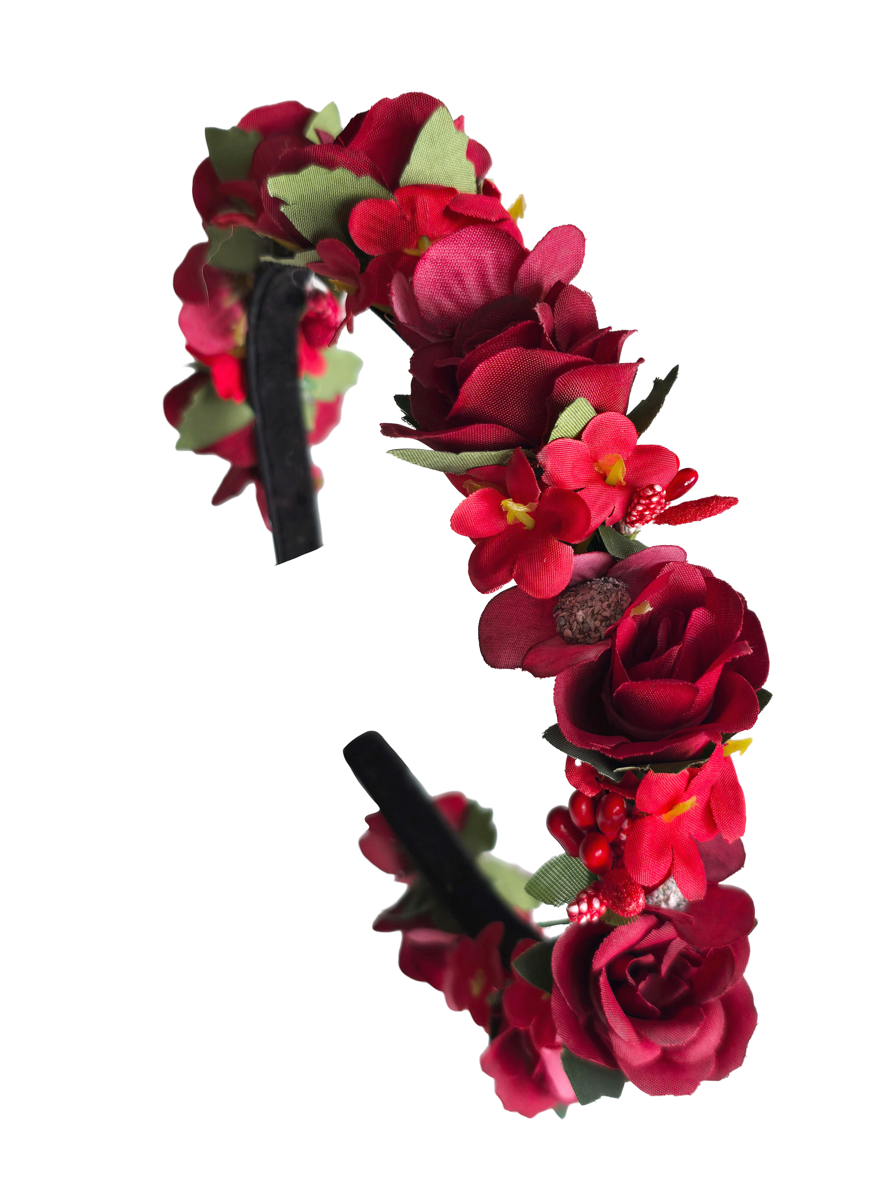 Haarreif Blumenreif Tina schmal