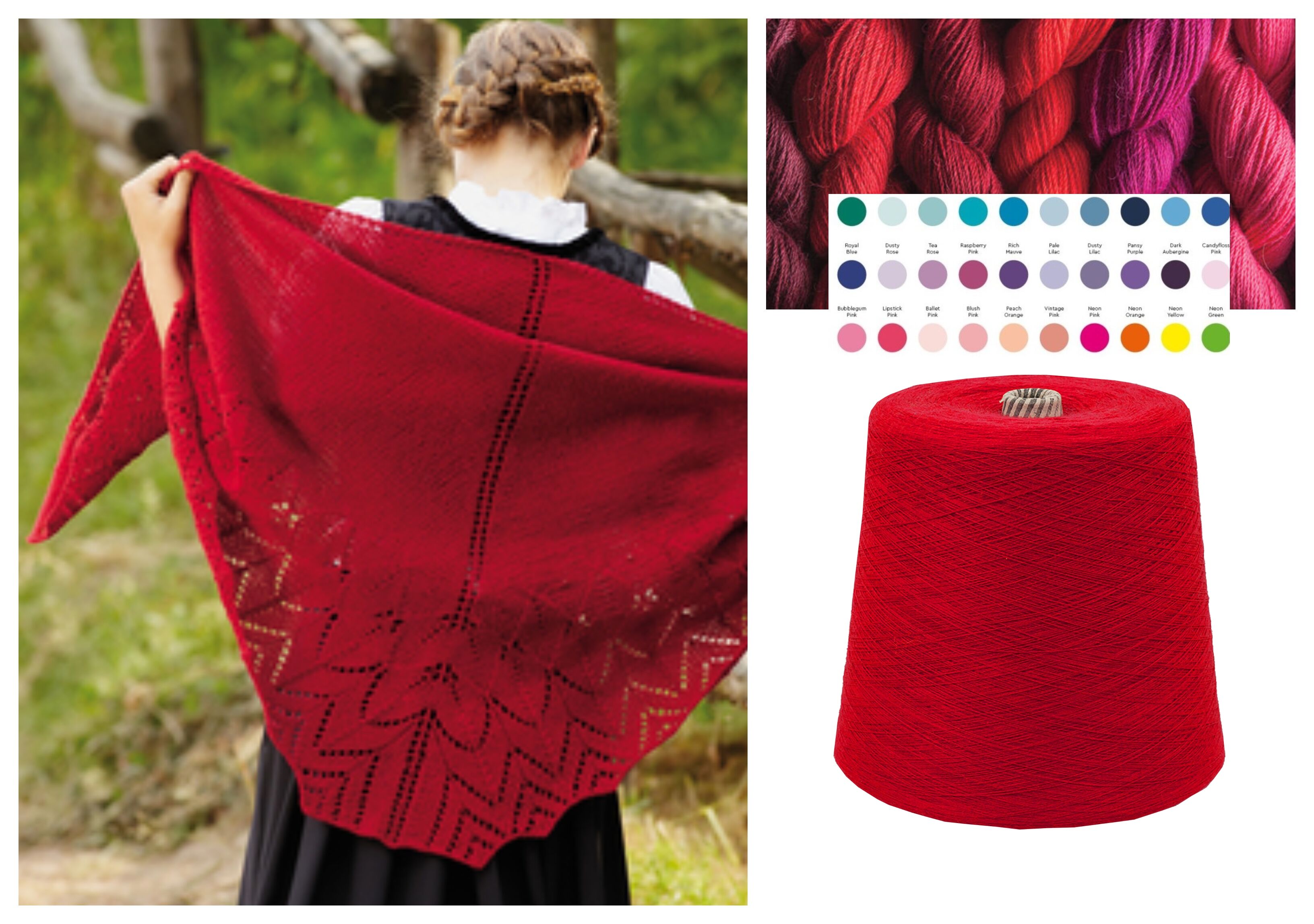 WOLLE zum STRICKEN MERINO-SCHURWOLLE 1 KG Konen/1000 Gramm Rot Kirsche WOLLE zum STRICKEN MERINO-SCHURWOLLE 1 KG Konen/1000 Gramm Rot Kirsche