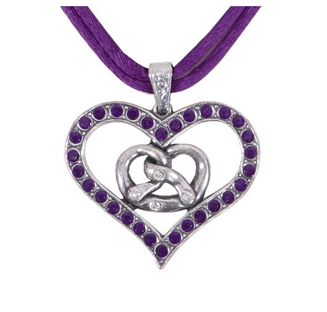 Trachtenkette Herz Breze Swarovski Kristall Trachtenkette Herz Breze Swarovski Kristall