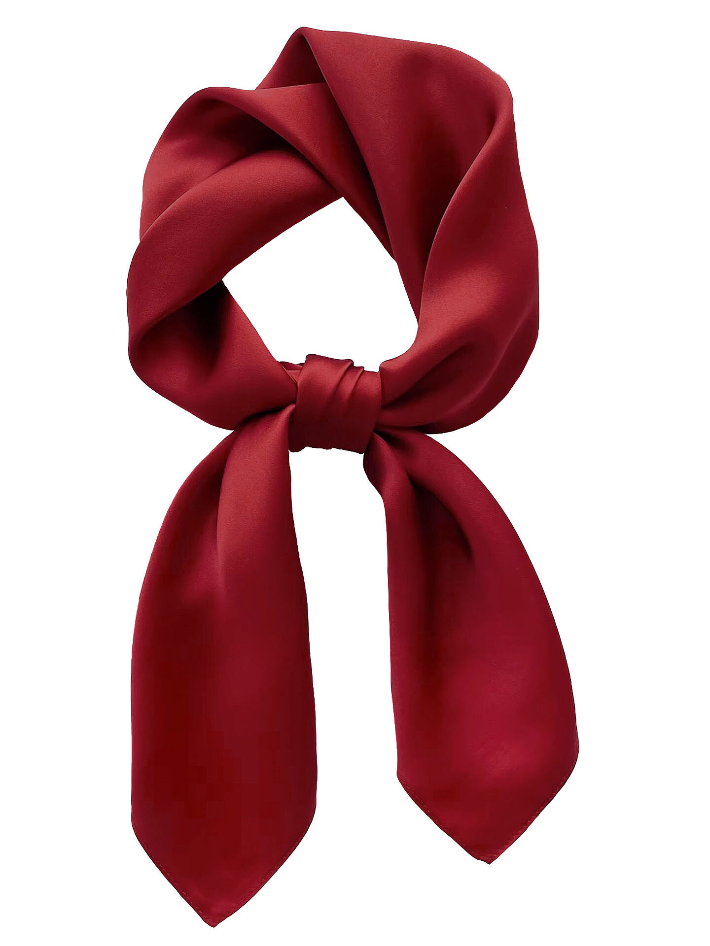 Seidentuch 100% edle Maulbeerseide - 70x70 cm - viele Farben