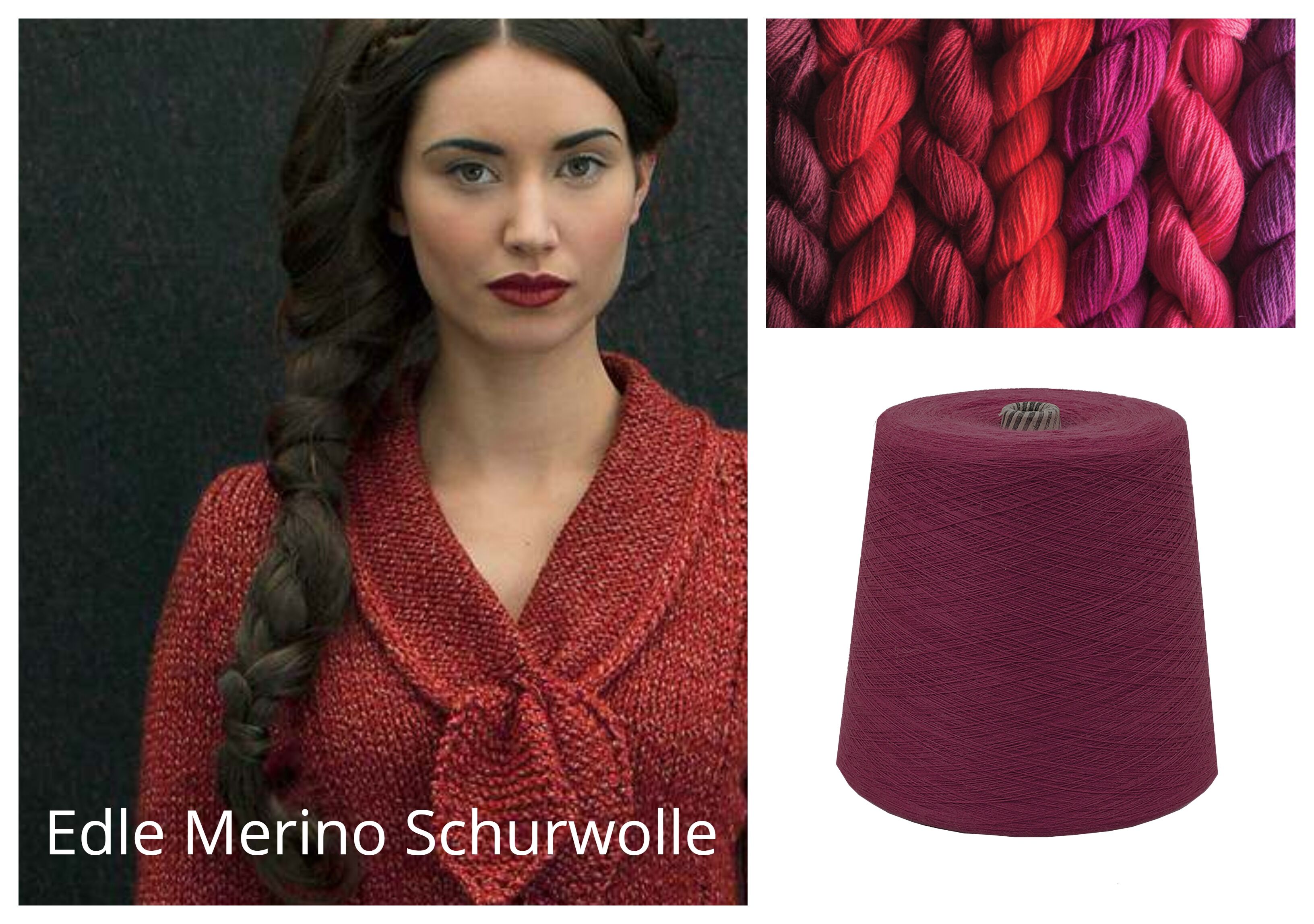 WOLLE zum STRICKEN MERINO-SCHURWOLLE 1 KG Konen/1000 Gramm Rot Weinrot Bordeauxe WOLLE zum STRICKEN MERINO-SCHURWOLLE 1 KG Konen/1000 Gramm Rot Weinrot Bordeauxe