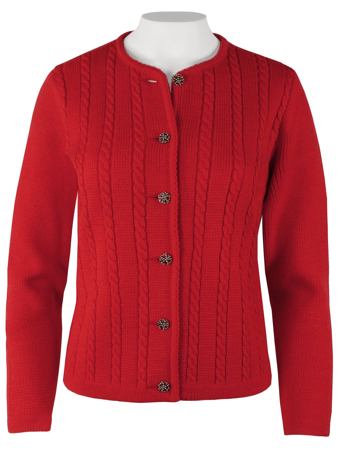 Wunderschne Rote Strickjacken Fr Damen Fotos