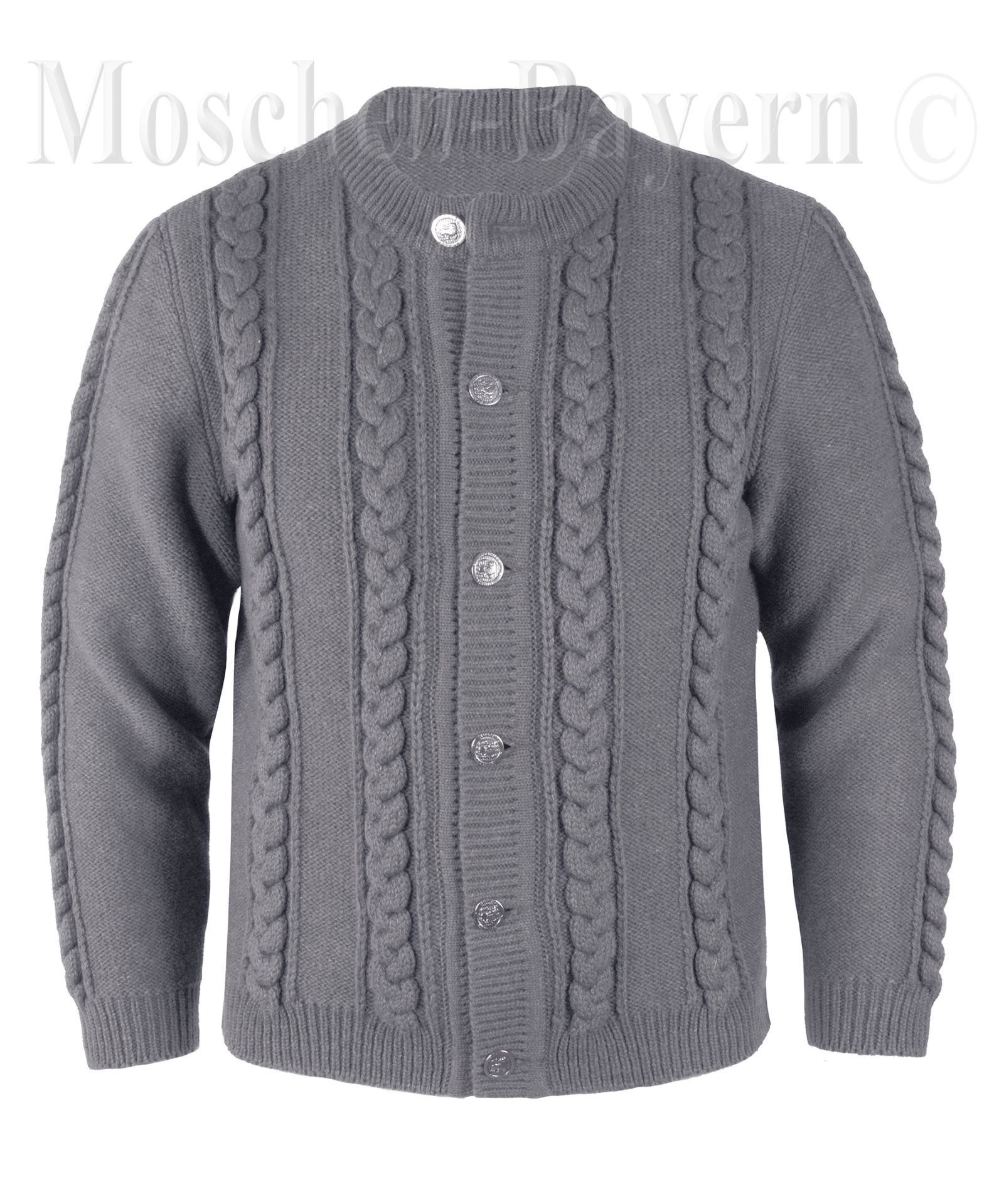 Trachtenjacke Herren Cardigan - Moderne Strickjacke Für Oktoberfest & Freizeit